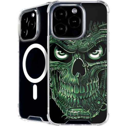 Liquid Blue Terminator Dragon iPhone 16 Pro MagSafe Case